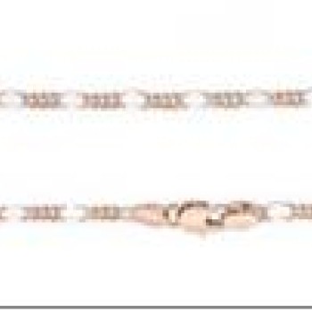 Apzeltītā ķēdīte Plāna ar Figaro izsmalcinātiem posmiem virkne