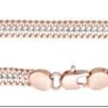 Apzeltītā ķēdīte Kubas divvirzienu dubulto posmu pinums