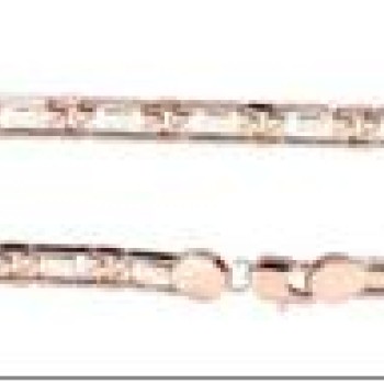 Apzeltītā ķēdīte Spoguļveida kaltu posmu virkne