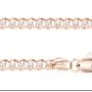 Apzeltītā ķēdīte Love austu stiepļu posmu pinums