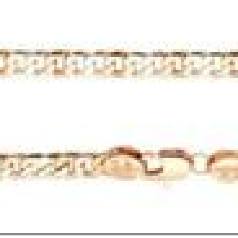 Apzeltītā ķēdīte Klasiskās ķēdes ar apmales posmu virkne