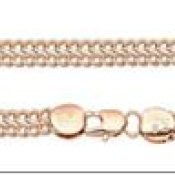 Apzeltītā ķēdīte Dubultā savienojuma stiepļu aušanas pinums