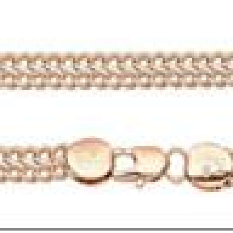 Apzeltītā ķēdīte Dubultā savienojuma stiepļu aušanas pinums