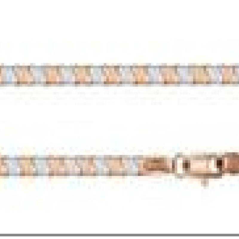 Apzeltītā ķēdīte Gliemeža sešstūra formas Fancy posmu virkne