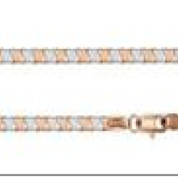 Apzeltītā ķēdīte Gliemeža sešstūra formas Fancy posmu virkne