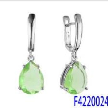 Auskari ar rodija pārklājumu