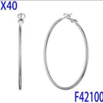 Auskari ar rodija pārklājumu