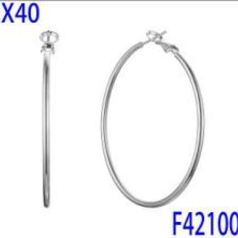 Auskari ar rodija pārklājumu