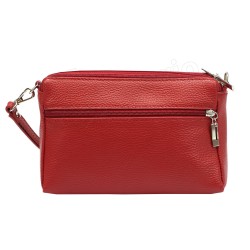 Sieviešu plecu soma-klača MiaMore dabīgā āda