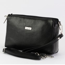 Sieviešu plecu soma-klača MiaMore dabīgā āda