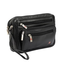 Vīriešu rokas somiņa ALBATROSS dabīgā āda