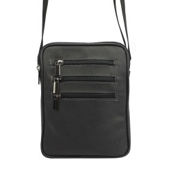 Vīriešu plecu soma Romco LEDER COLLECTION dabīgā āda