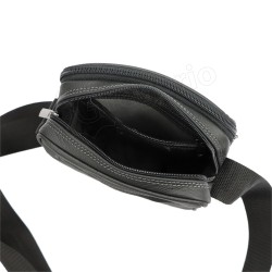 Vīriešu plecu soma Romco LEDER COLLECTION dabīgā āda