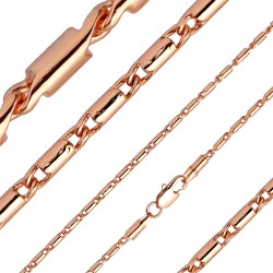 Apzeltītā ķēdīte Masīvā cilindriska gliemežvāka posmu virkne