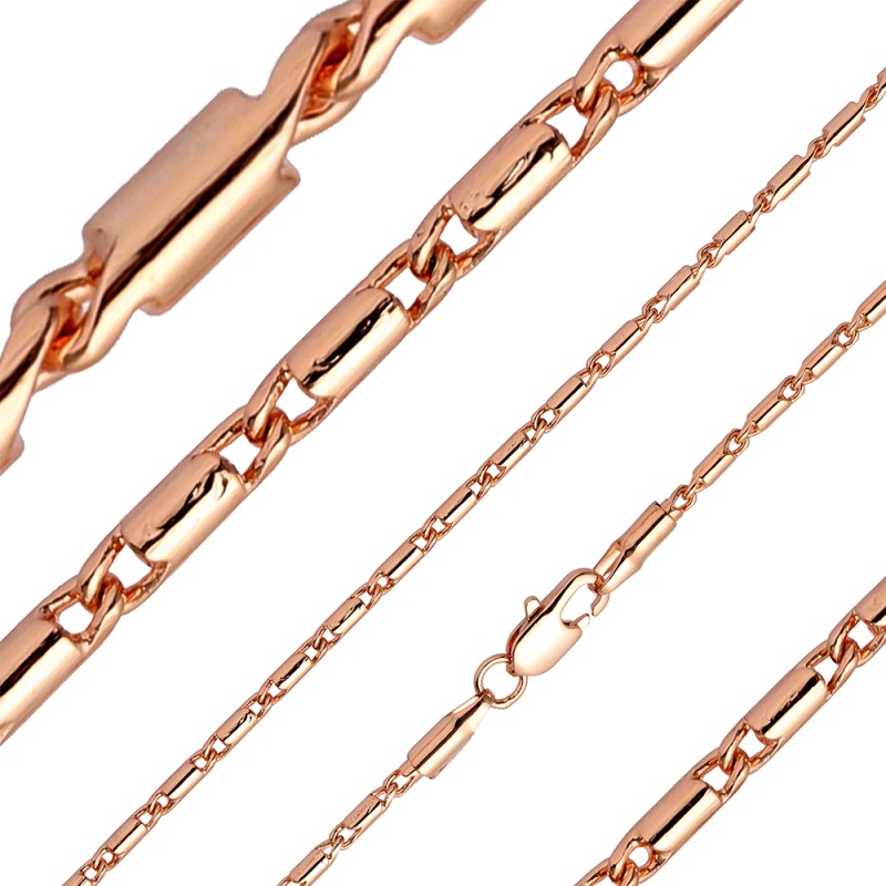 Apzeltītā ķēdīte Masīvā cilindriska gliemežvāka posmu virkne