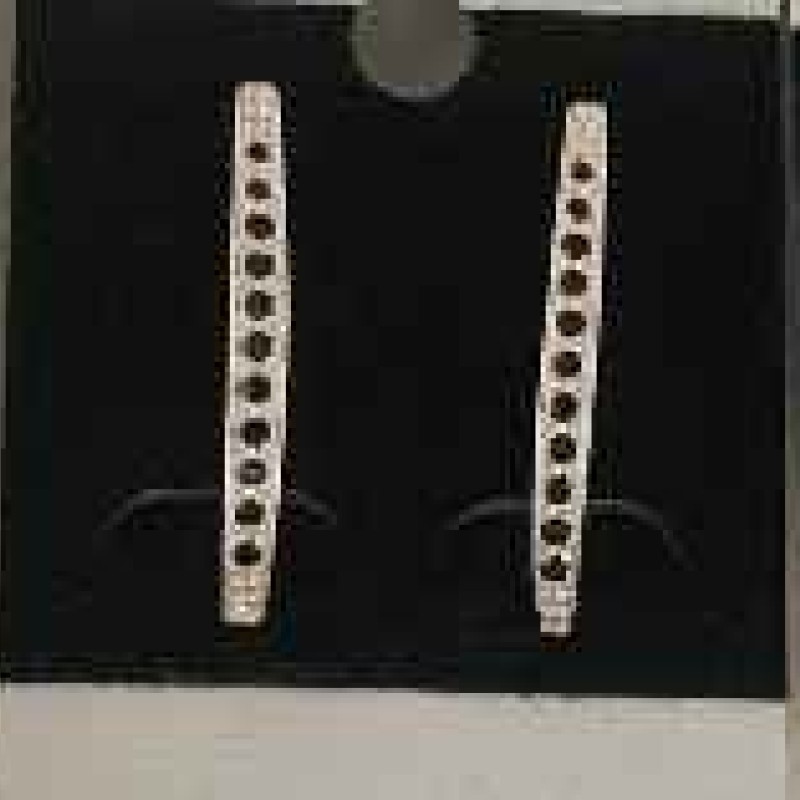 Auskari ar rodija pārklājumu