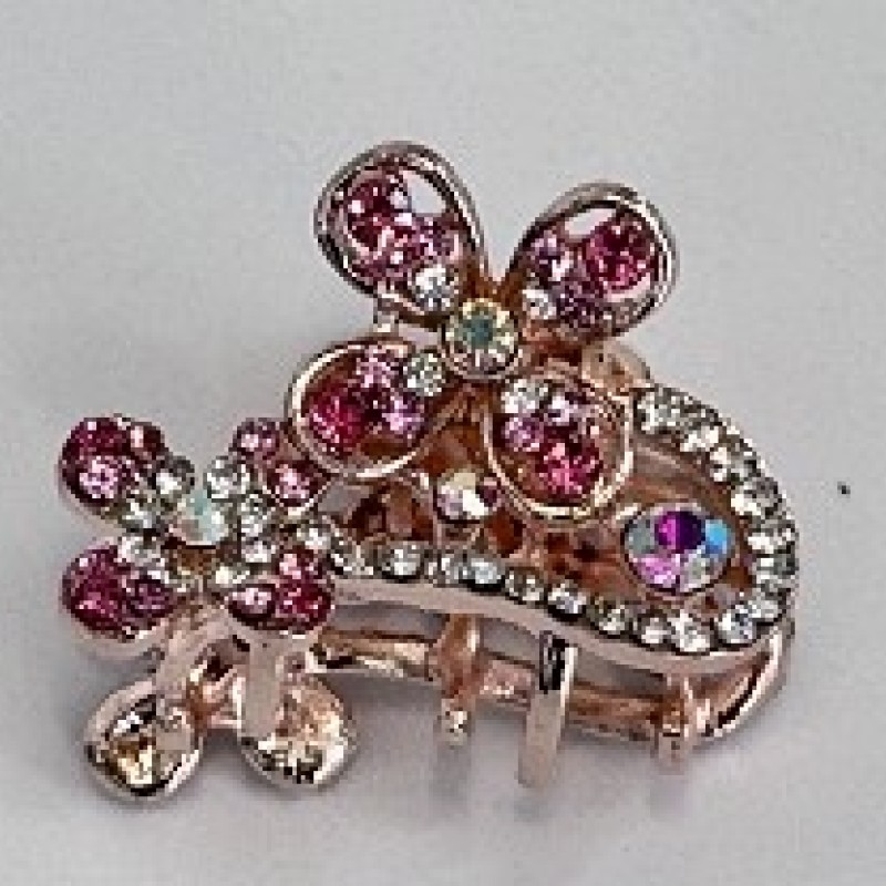 Matu sprādze-krabis ar strazām X-H