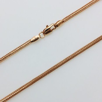 Apzeltītā ķēdīte Lapsas astes sānos izkaltu posmu pinums