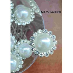 Matadata dekoratīva ar pērli 17,5mm