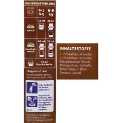 Koncentrēts veļas mīkstinātājs Kuschelweich Glücksmoment 1L