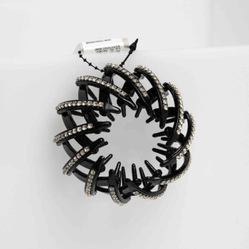 Matu sprādze-kūpols astei REGINA "BLACK DIMOND" ∅40mm