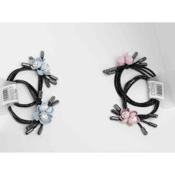 Matu gumiju komlekts REGINA  (2gab.) ar 2 puķu aplikāciju